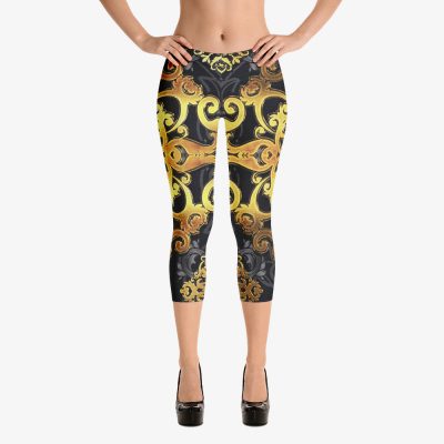 baroque luxury leggins short
