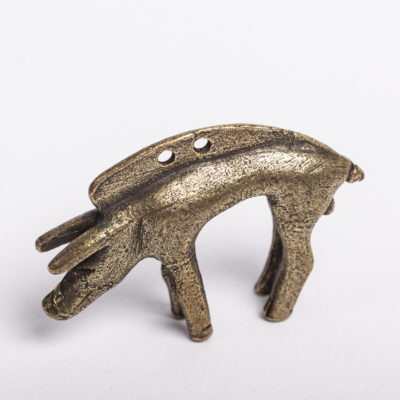 Boar wild pig ancient antique style pendant