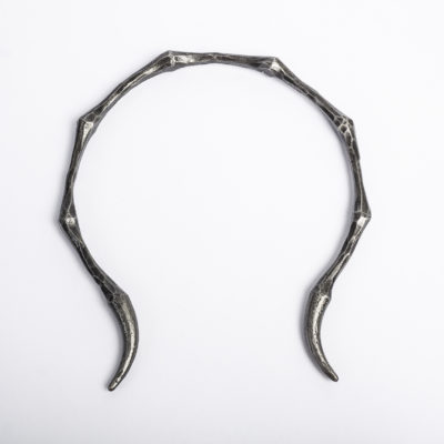 The Conqueror necklace - luxury hand forged medieval necklace